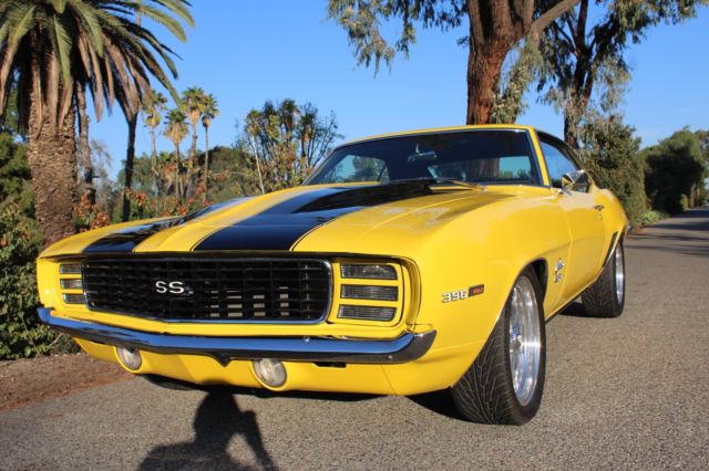 1969 Chevy Camaro Rsss 396 Big Block 4 Speed Cali Car 12 Bolt Deluxe