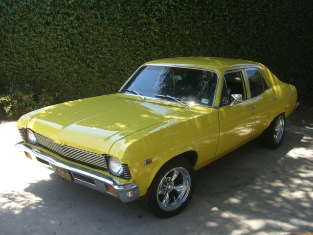 1969 chevy nova 4 door