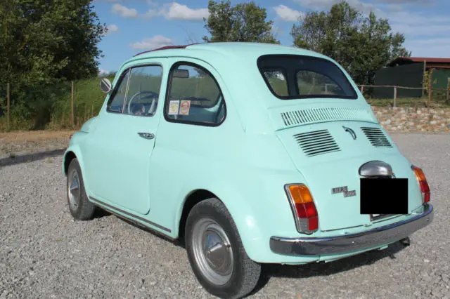 1969 Fiat 500 F model L Luxury Blue Light - Classic Fiat ...