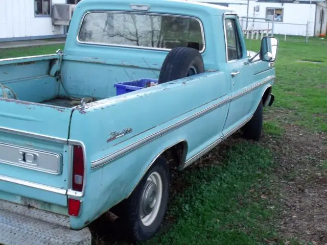 1969 Ford F100 Ranger Pickup Truck Long Bed Standard Cab - Classic Ford F-100 1969 for sale