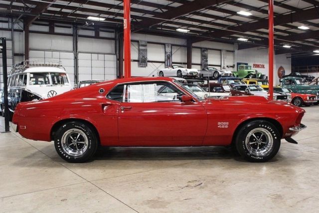 1969 Ford Mustang Boss 429 47709 Miles Red Coupe 429cid V8 Manual