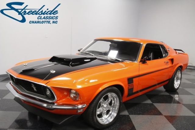 1969 Ford Mustang Mach 1 Boss 302 Clone 139 Miles Orange