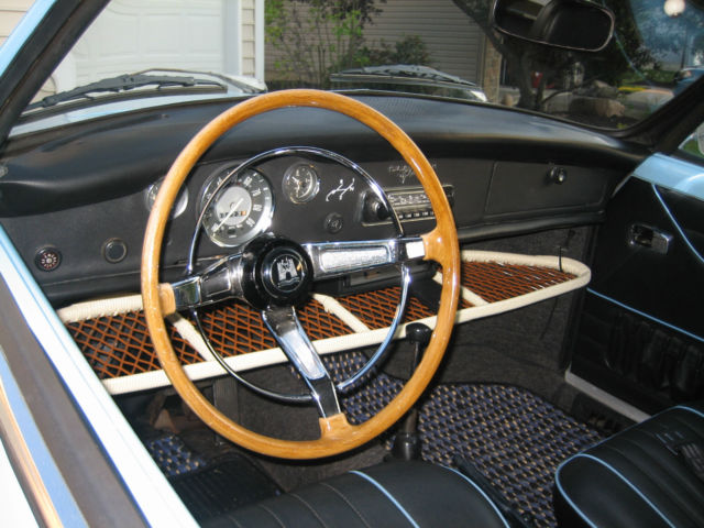 1969 Vw Karmann Ghia Convertible Rare Automatic Stickshift
