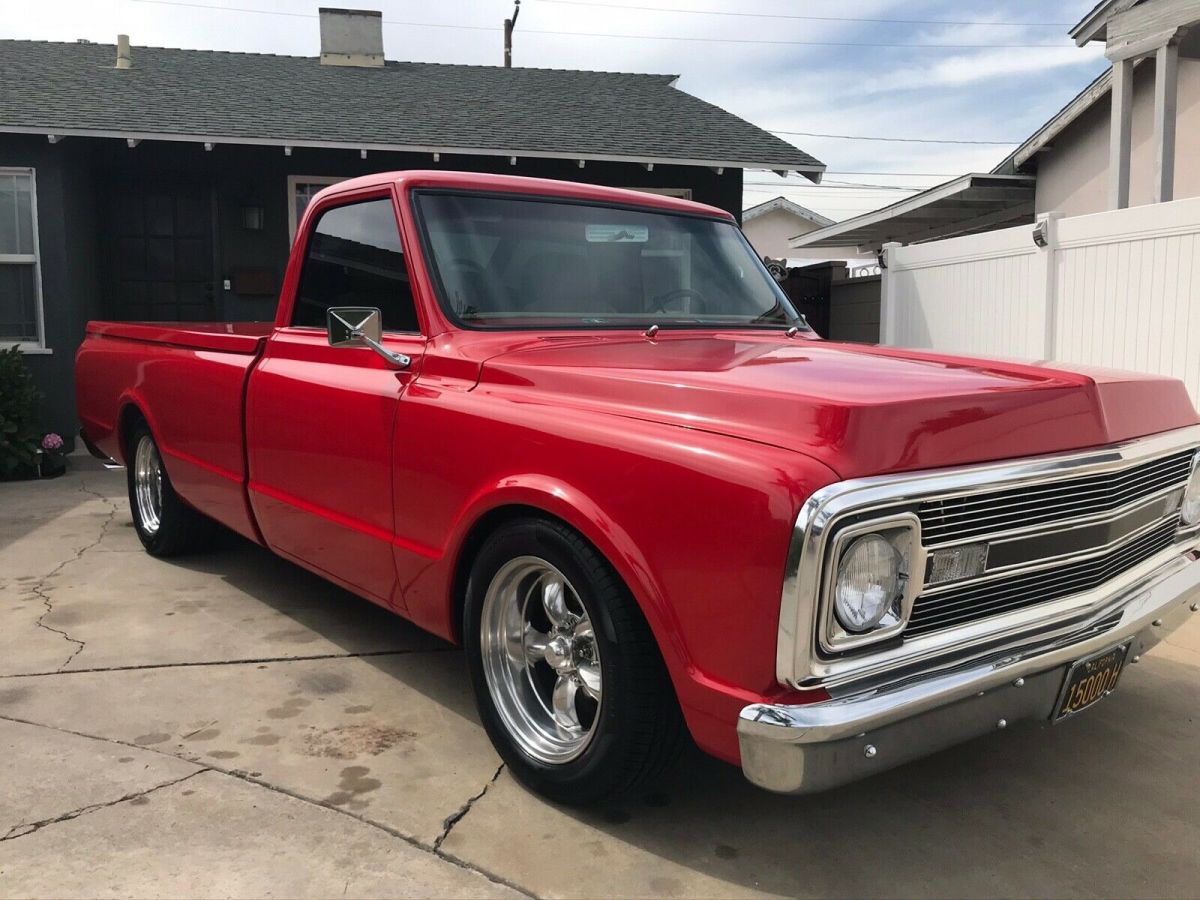 Chevrolet C Pickup Red Rwd Automatic Classic Chevrolet C