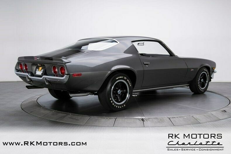 1970 Chevrolet Camaro Z28 Rs Shadow Gray Coupe 350 V8 4 Speed Manual