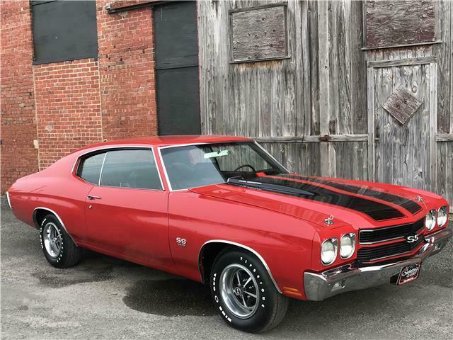 Chevrolet Chevelle Ss Cranberry Red Door Cu Hp Manual