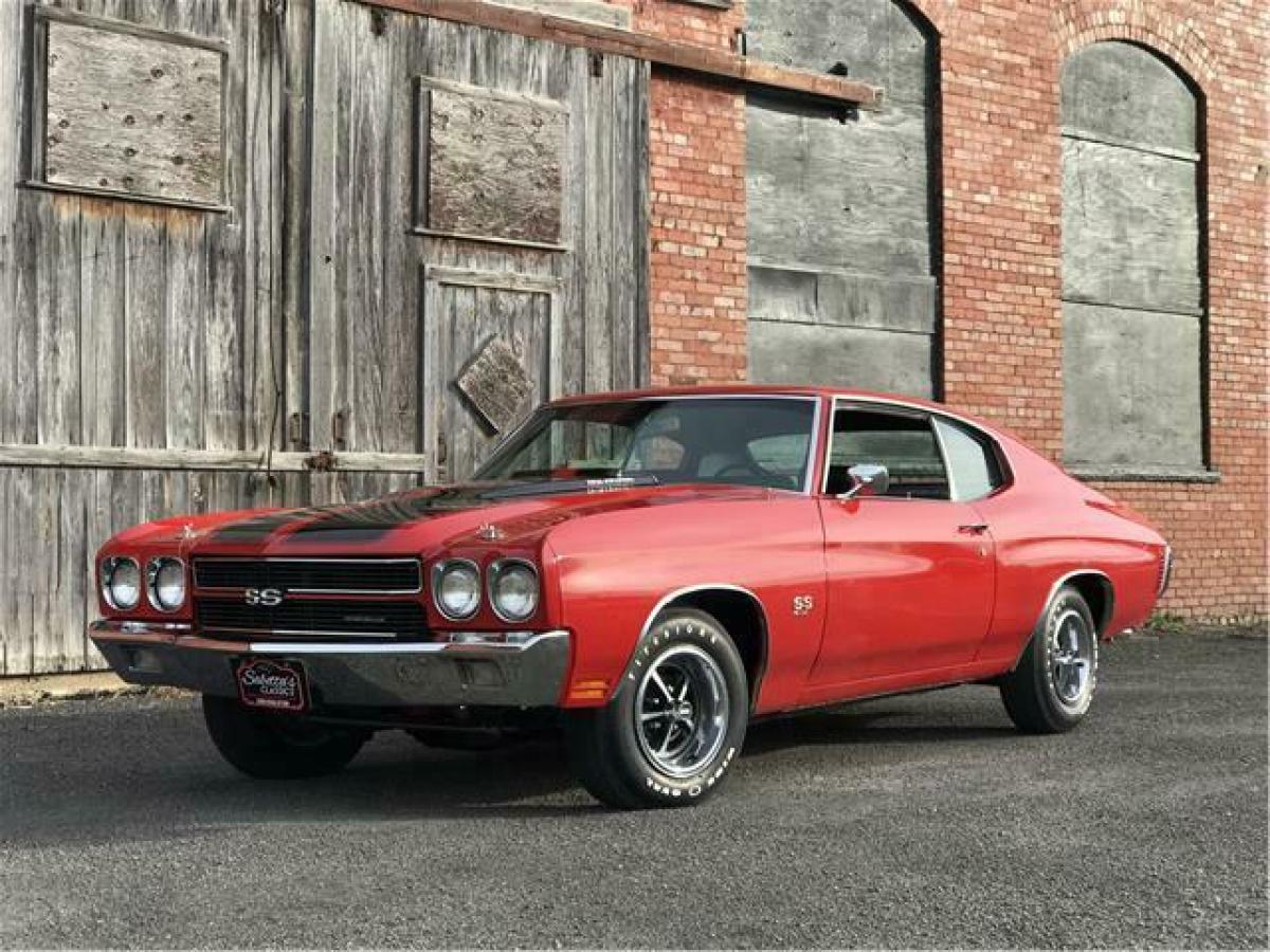 1970 Chevrolet Chevelle SS Cranberry Red 2 Door coupe 454