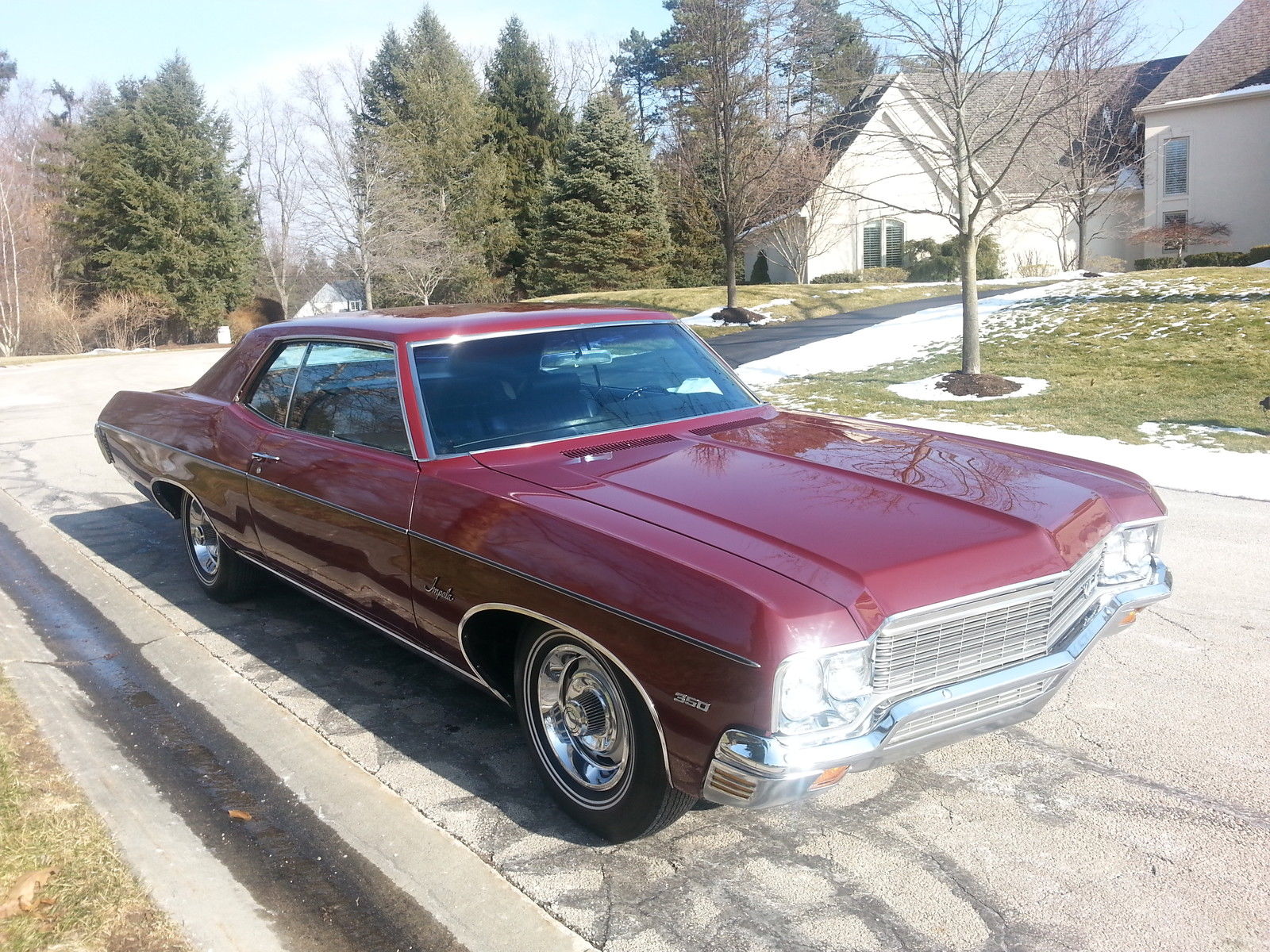 1970 Chevrolet Impala 2 Door Sport Coupe 697 Original Miles - Classic ...