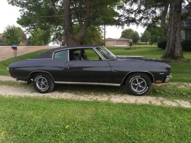 1970 Chevy Chevelle Malibu 2 Door 4 Speed 350 4 Barrel