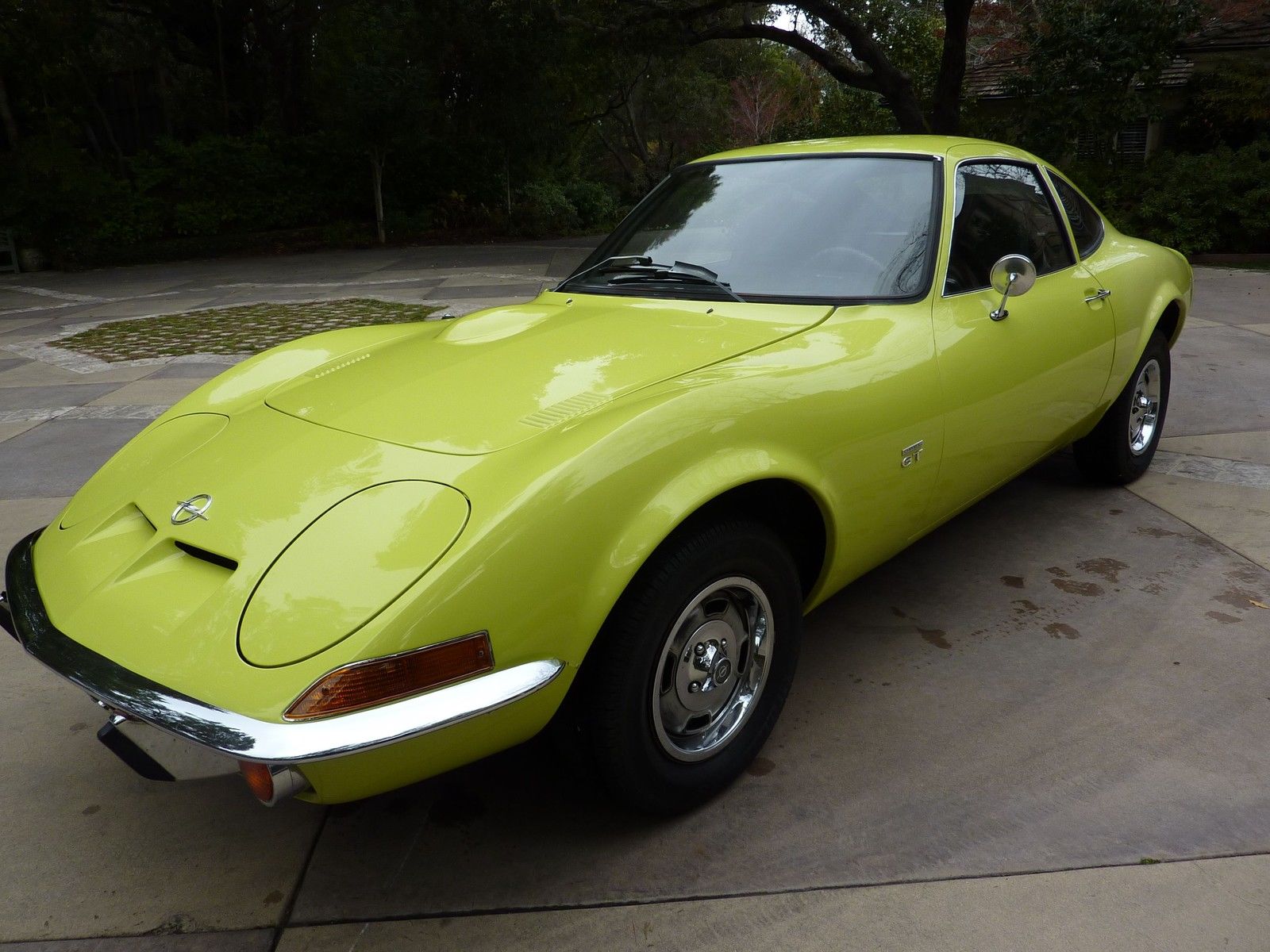 1970 Opel GT Coupe with Rare Air Condition Original One Owner Car 76000 miles Classic Opel 