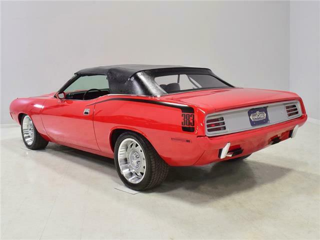 1970 Plymouth Cuda Convertible 346 Miles Rallye Red 383 Cubic Inch V8 3 ...