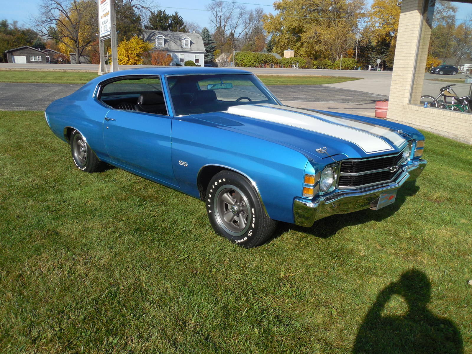 Chevy Chevelle Malibu Ss Blue Cobalt Classic American Muscle Cars