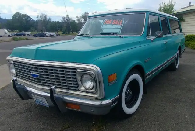 1971 Chevy 3 Door Suburban With Barn Doors All Original