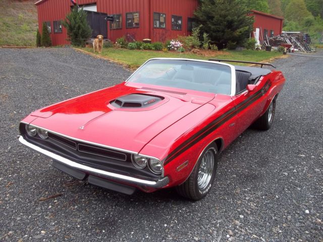 1971 Dodge Challenger Rt 440 Six Pack Convertible Classic Dodge