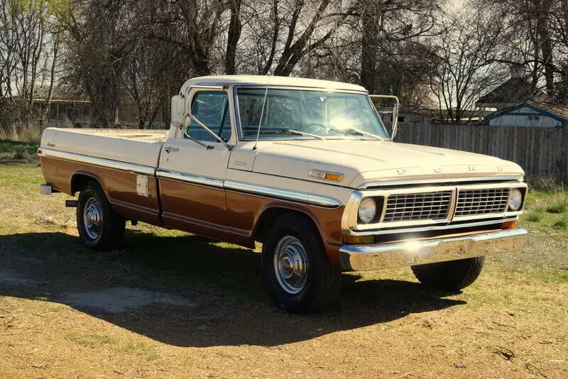 1971 Ford F250 Ranger, Camper Special, 3/4 Ton, 4 Speed, V8, All