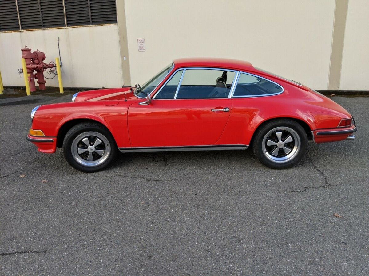 1971 Porsche 911E Barnfind California Car; NO rust or