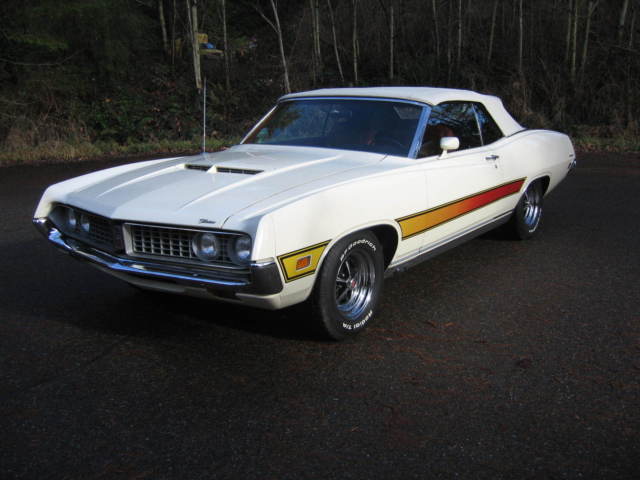 1971 Torino GT Convertible, Factory 429CJ, loaded with options