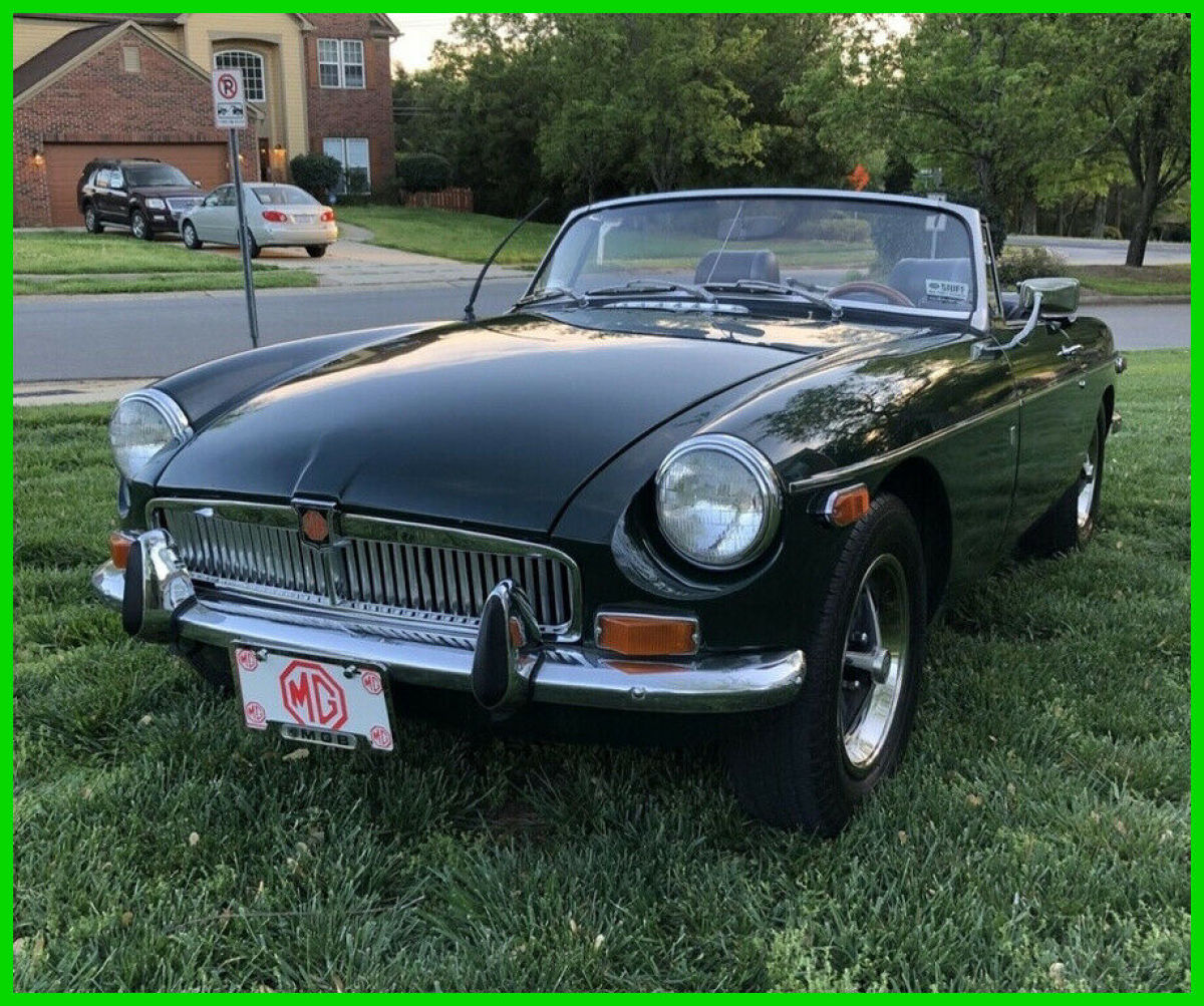 1972 Classic Mgb Roadster Convertible 4 Cylinder 16 787 Miles 4 Speed Manual Classic Mg Mgb