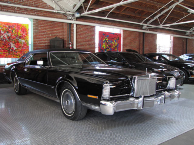 1973 Lincoln Continental Mark Iv 34239 Miles Black Coupe 460 Cu In V8 Automatic Classic