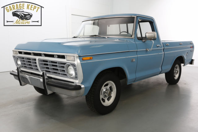 1974 Ford F-100 SWB Short Box Pick-Up Truck "Dent Side" Ranger 1973