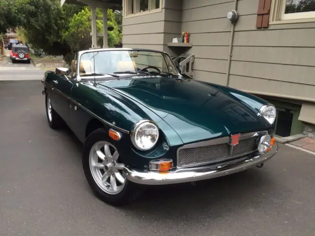 1974 Mgb Roadster Chrome Bumper Classic Mg Mgb 1974 For Sale