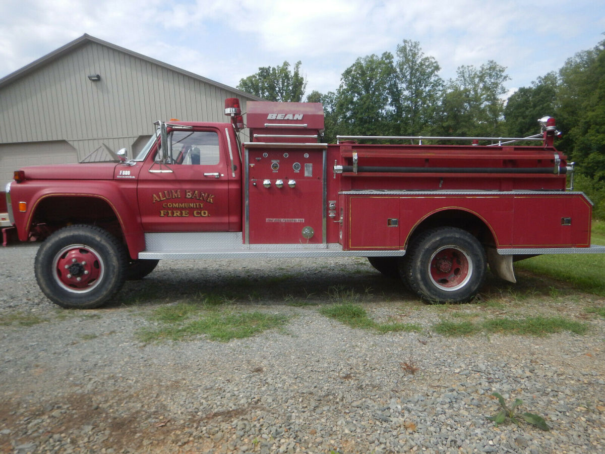 1975 Ford F600 Fire truck 4x4 - Classic Ford F600 1975 for sale