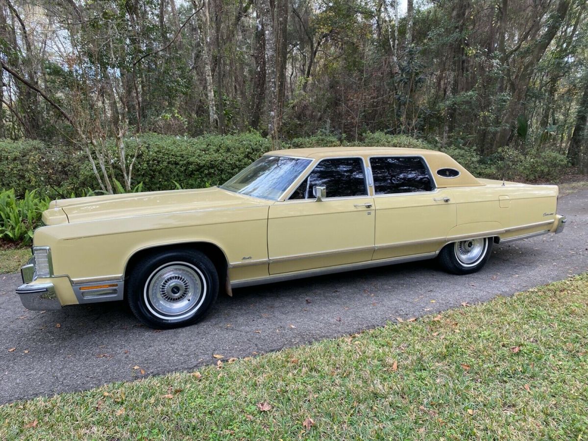 1975 Lincoln Continental Town Car 4 Door Only 55k Miles Classic Lincoln Continental 1975 