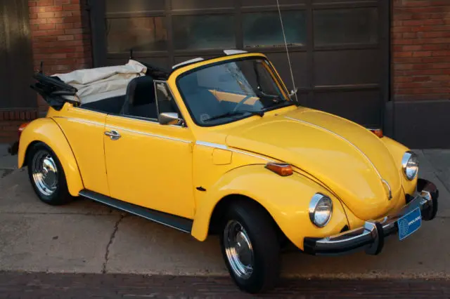 1975 Volkswagen Type 1 Super Beetle Base Convertible 2-Door 1.6L ...