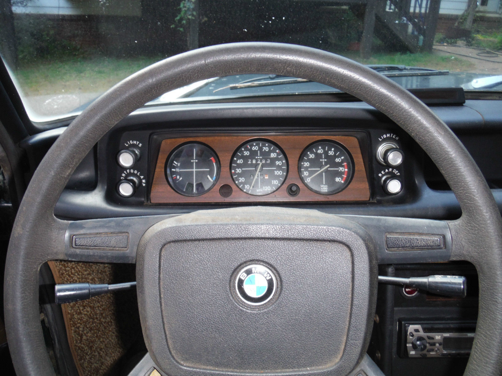 1976 BMW 2002 4-Speed No Sunroof For Parts or Restoration You Decide