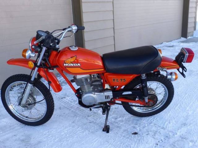 1977 Honda Xl 75 Hard To Find In This Condition Classic Honda Xl75