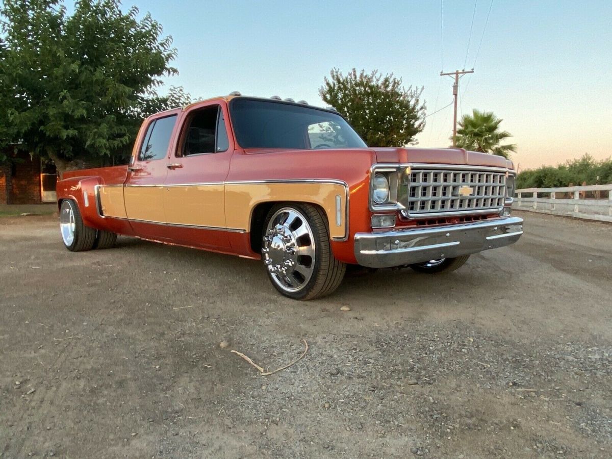 1978 C10 C30 Dually Crew Cab Custom Lowered Camper Special Classic