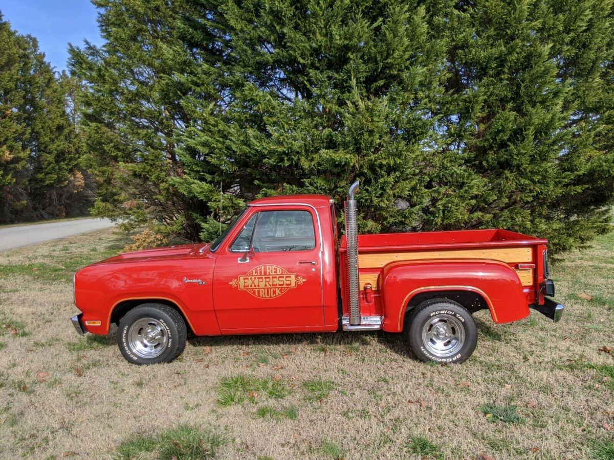 1978 Dodge Little Lil Red Express Truck Adventurer 150 No Reserve Classic Dodge Other