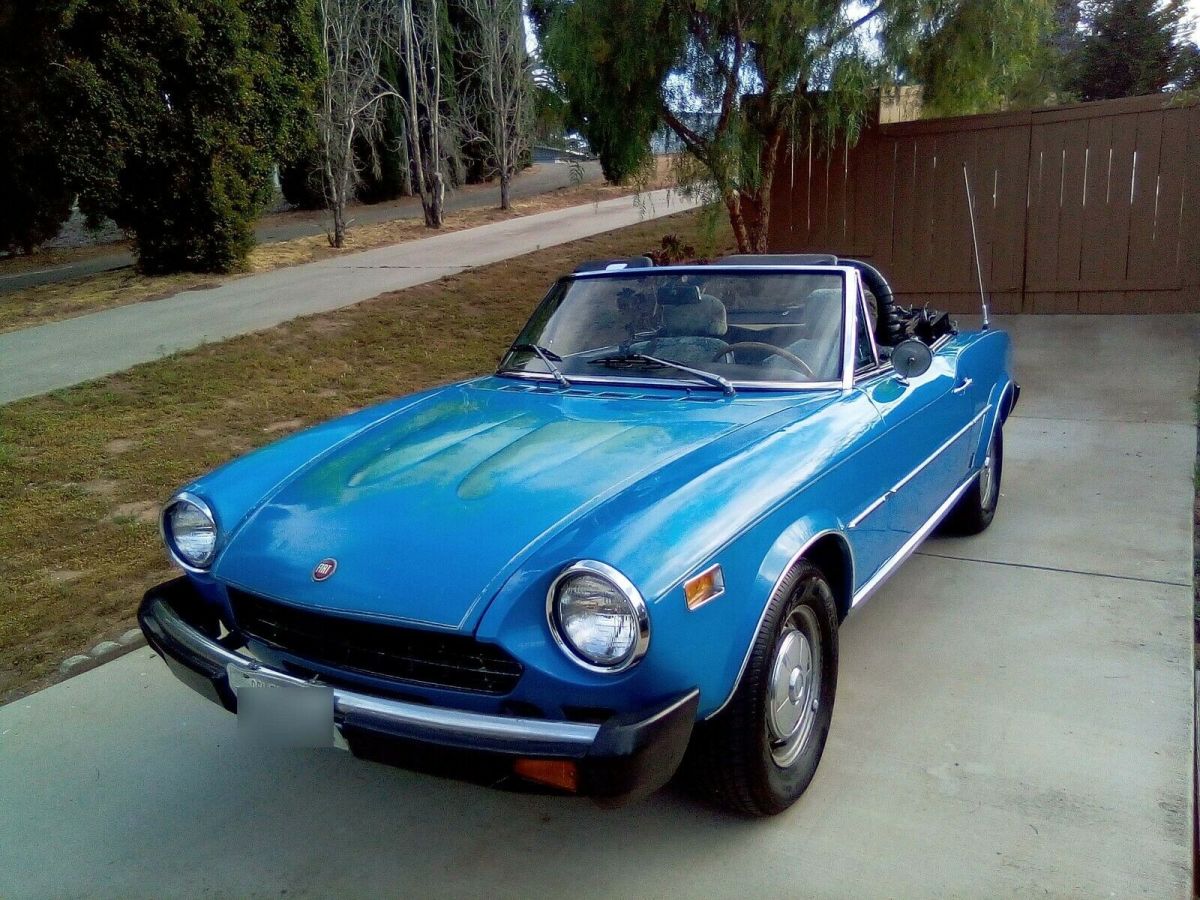 1978 Fiat 124 Spider 1800cc Italian Classic Coupe with