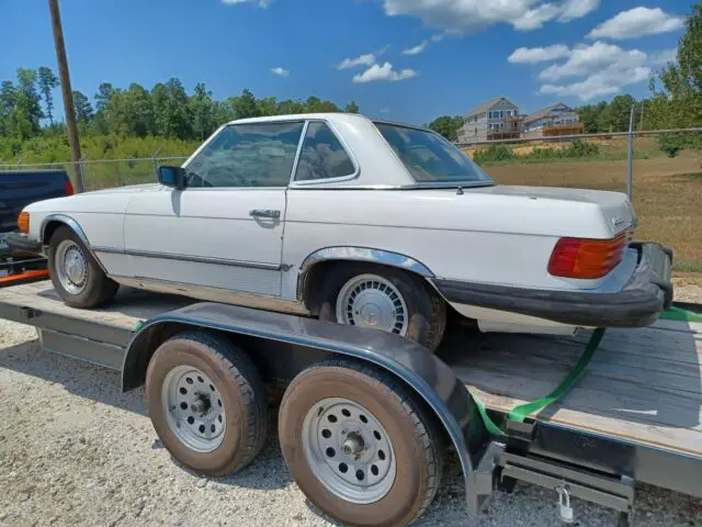 1978 Mercedes 450SL in good restorable condition, 1 Owner Car being