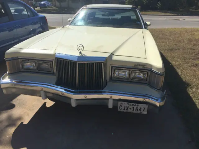 1978 Mercury Cougar Brougham 4 Door Classic Mercury Cougar