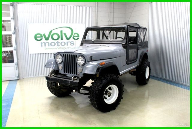 1979 Custom Used Manual Cj Off Road Lift Kit Big Tires Soft Top