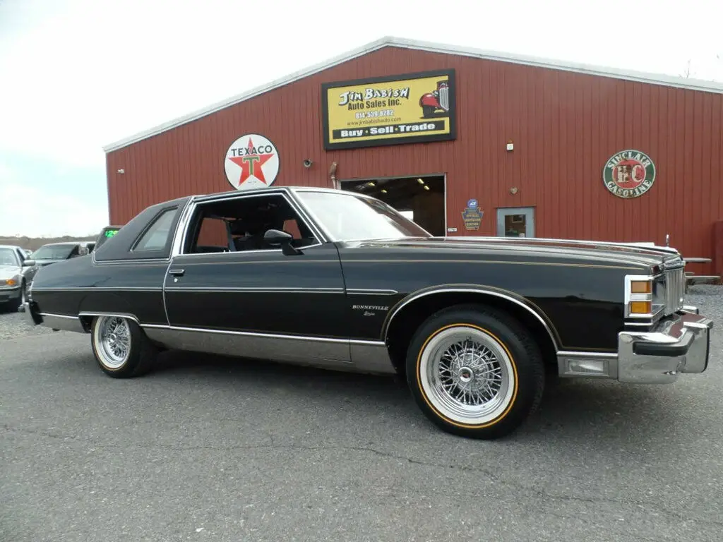 1979 Pontiac Bonneville Brougham Coupe Loaded with factory options PHS