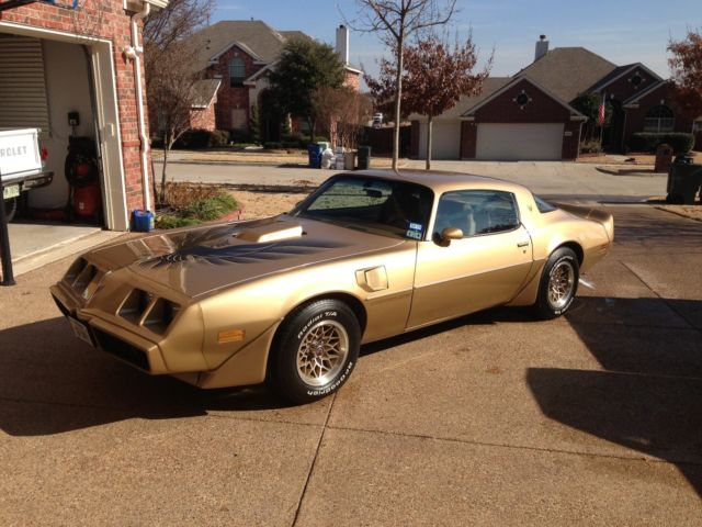 1979 Trans Am Solar Gold Original Survivor Classic Pontiac Firebird
