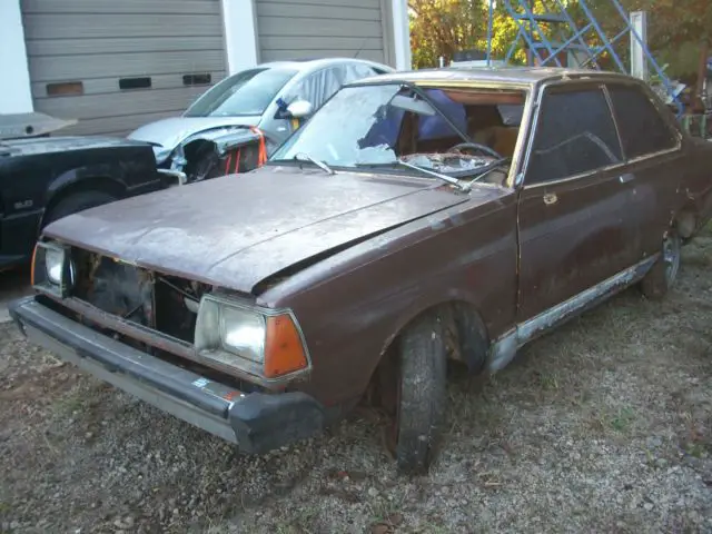 1981 DATSUN 210 **PROJECT OR PARTS -- MANUAL TRANSMISSION -- NO RESERVE