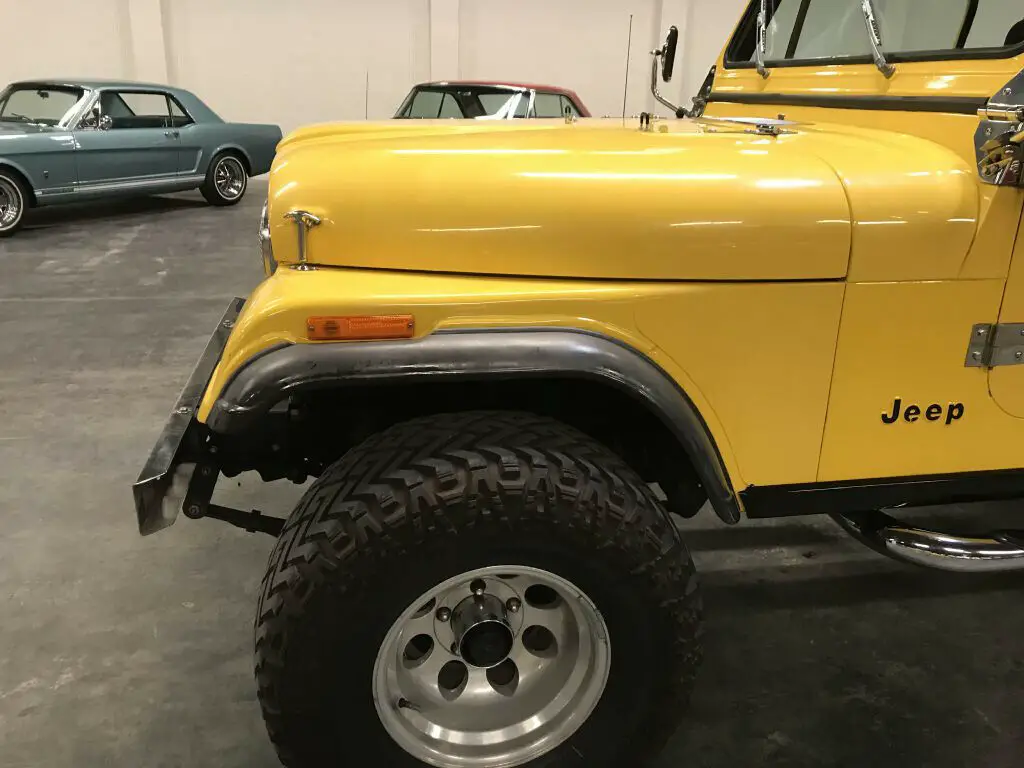 1982 Jeep Cj 7 177952 Miles Cj7 Used 42l I6 12v Automatic 2dr 4wd A