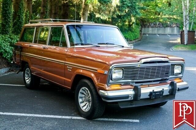 1982 Jeep Wagoneer Brougham Edition 57679 Miles Copper Brown