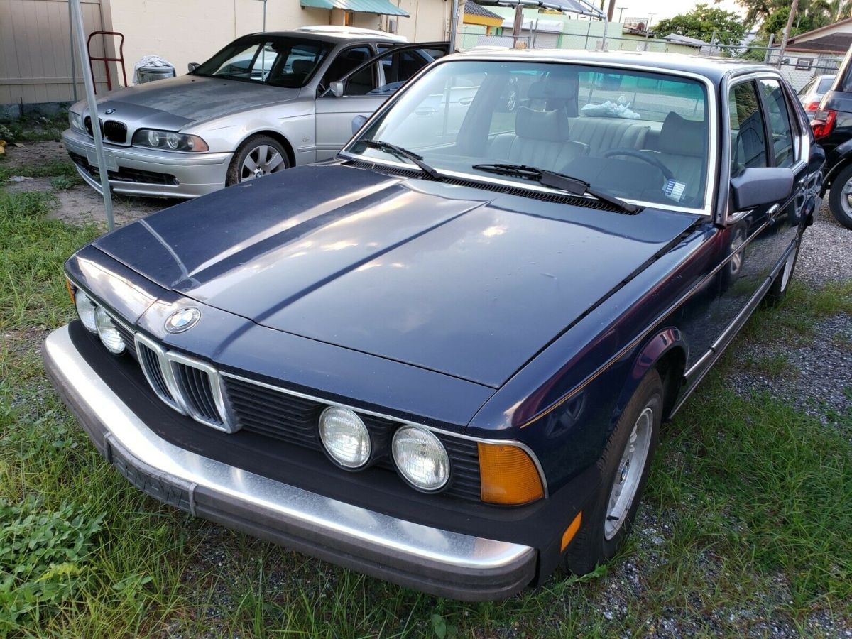 1983 BMW 733i e23 4 doors sedan Classic BMW 7Series