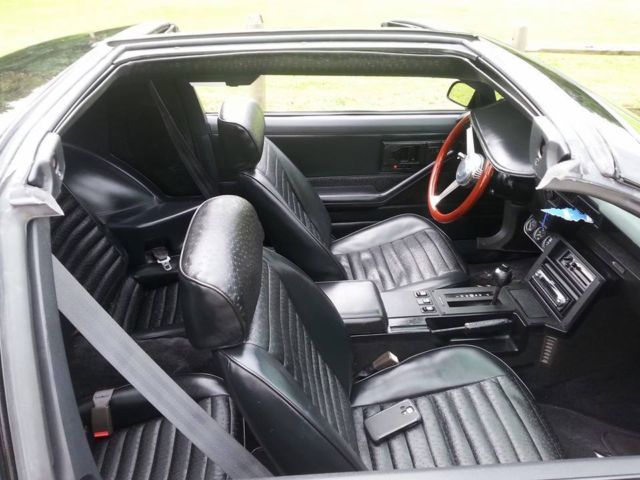 1984 Chevrolet Camaro Z28 Coupe With T Tops Ostrich Interior