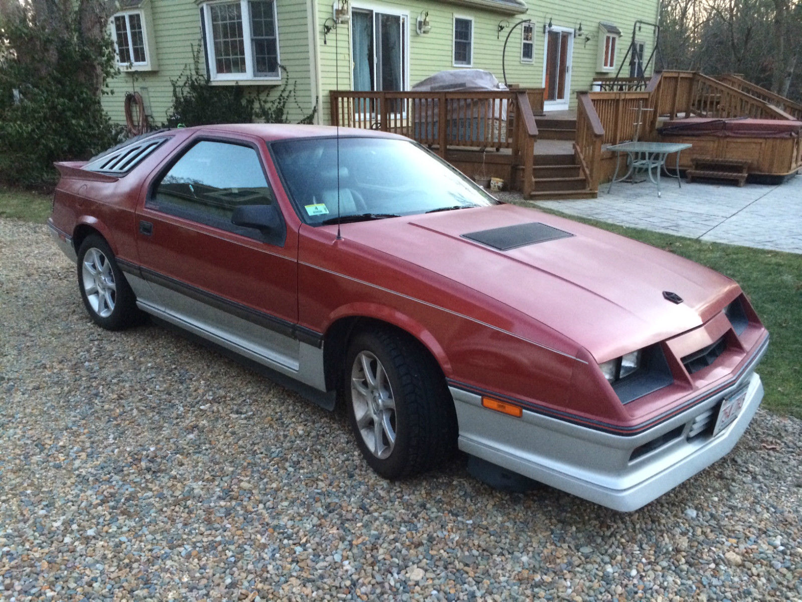 1984 Dodge Daytona Turbo Z Hatchback 2-Door 2.2L, 79k miles, Restored