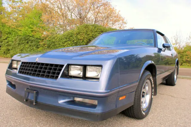 1984 Monte Carlo Ss Blue Exterior Blue Interior Automatic