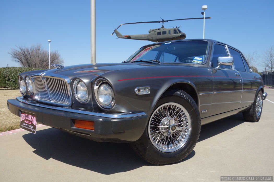 1986 Jaguar Xj 6 Sedan Classic British Touring Original Red Leather Video Classic Jaguar 9019