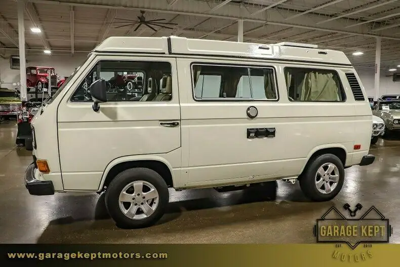 1986 Volkswagen Vanagon Westfalia Camper White Station Wagon 21l H4