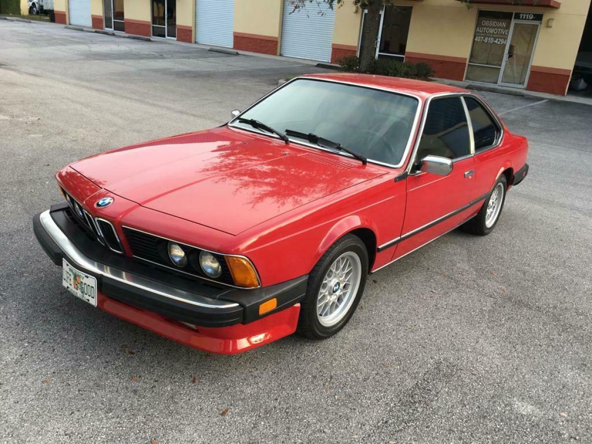 1987 Bmw 6 Series 635csi Coupe Rwd Classic Bmw 6 Series 1987 For Sale