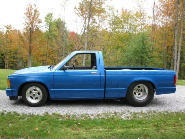 1987 Chevrolet S 10 Short Bed Pick Up Truck Pro Street Classic 