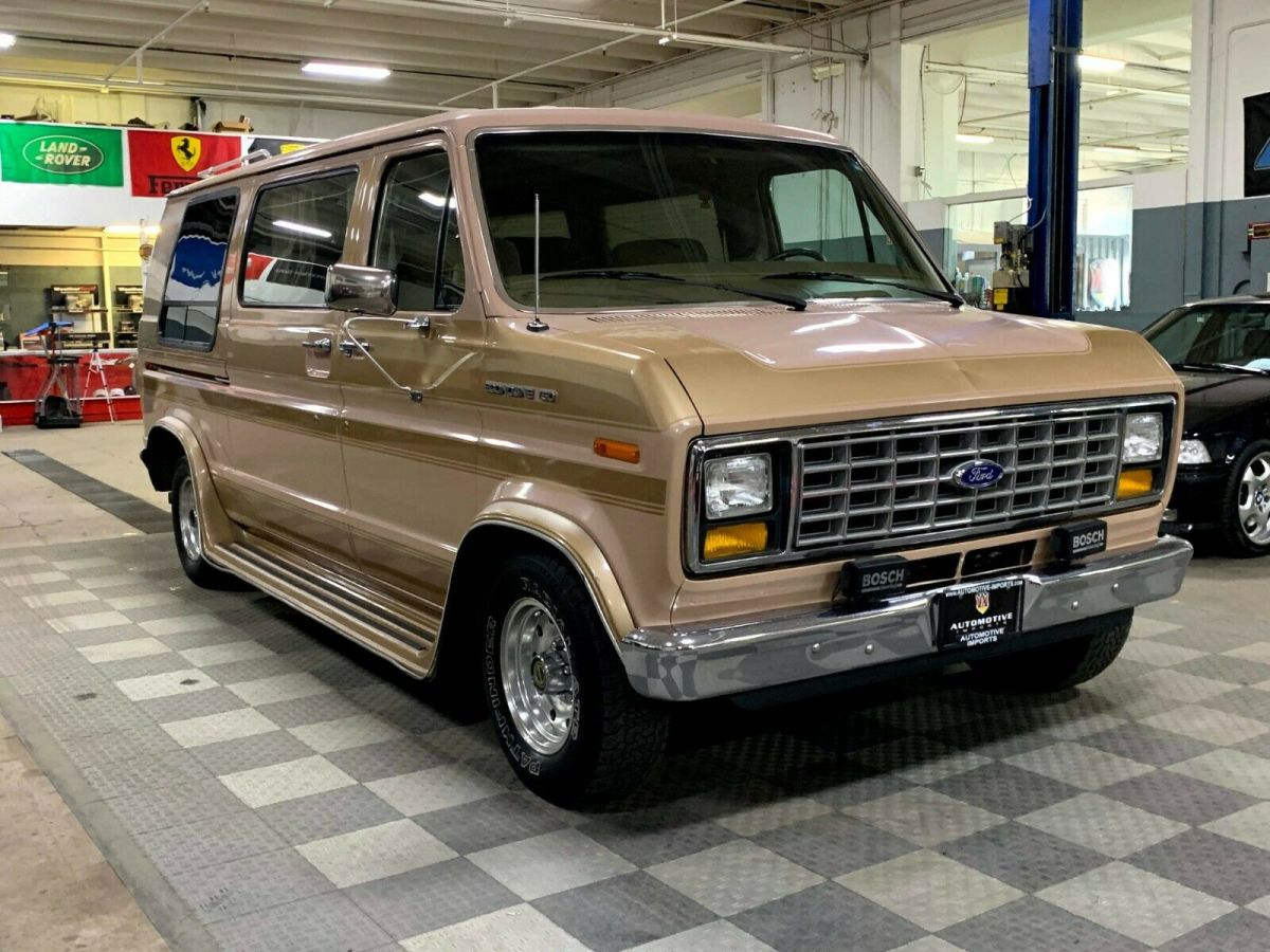 1987 FORD E150 ECONOLINE CONVERSION VAN E150 no reserve Classic Ford